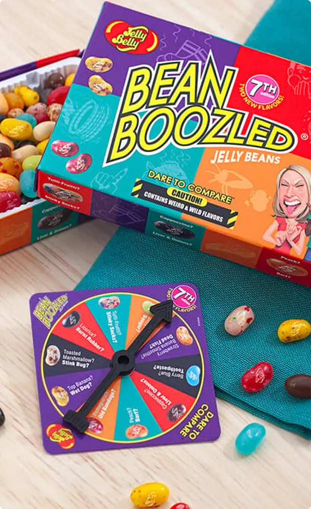 BeanBoozled Challenge Candy Game Packaging by Jelly Belly — Wholesale B2B Supply