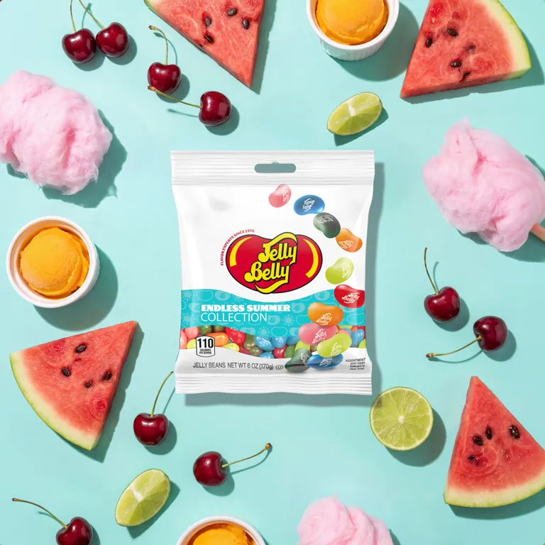 Jelly Belly Endless Summer Gourmet Jelly Beans Package Display