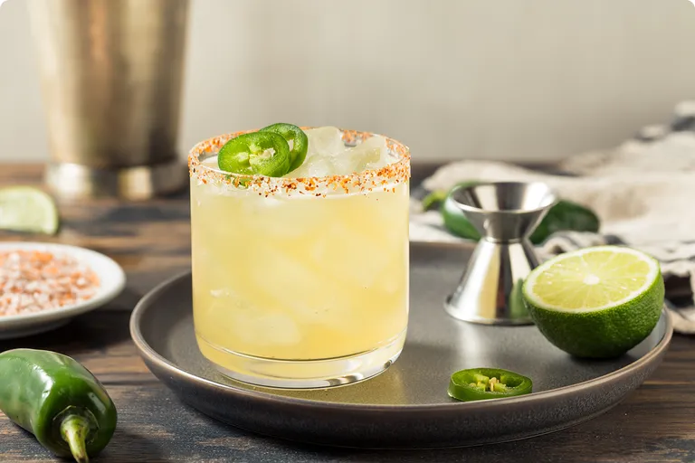 Spicy Margarita Jelly Bean Pairing Concept