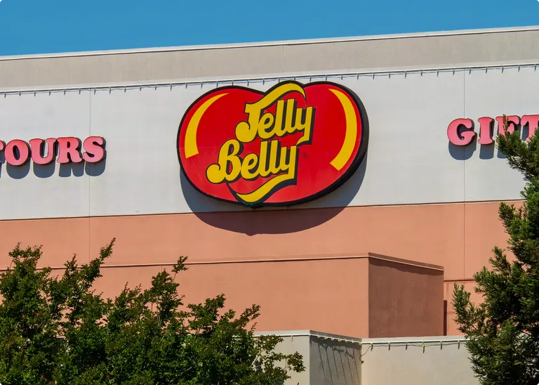 Jelly Belly Industrial Confectionery Factory Floor and Production Line