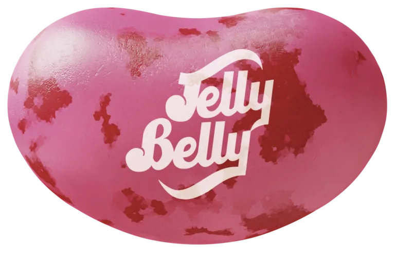 Pomegranate vs Old Bandage jelly bean pair